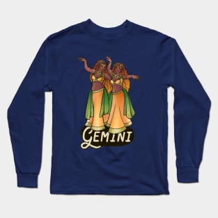 Gemini Belly Dancers Long Sleeve T-Shirt